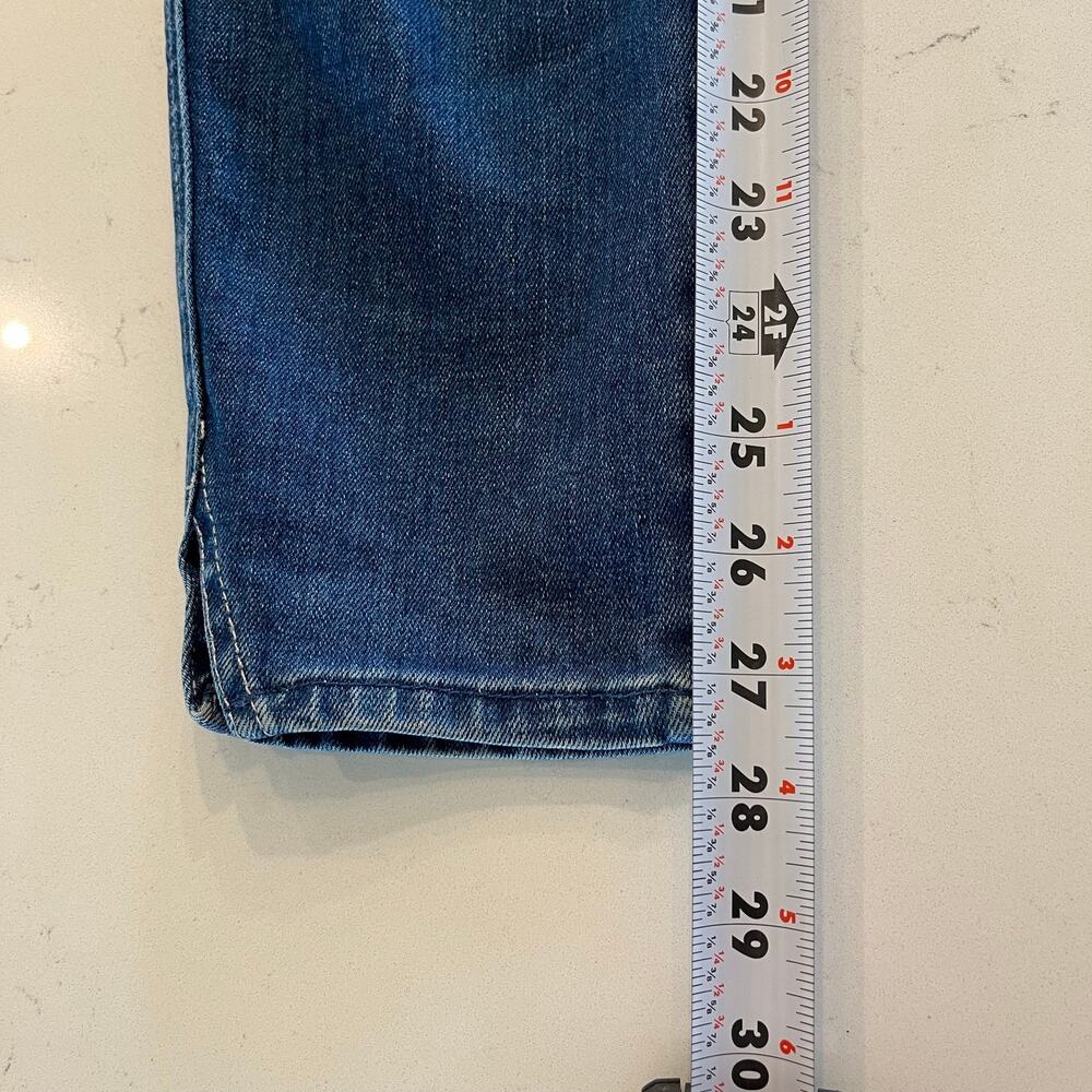 MOTHER Denim The Vamp In Spiked Heels To Tractor Wheels Cropped Jeans Size 30 - Picture 11 of 13